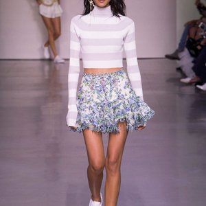 ZIMMERMANN FLORAL SKIRT